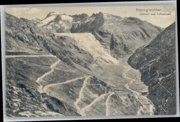 Rhonegletscher Glacier du Rhone Rhonegletscher Grimsel Furkastrasse
