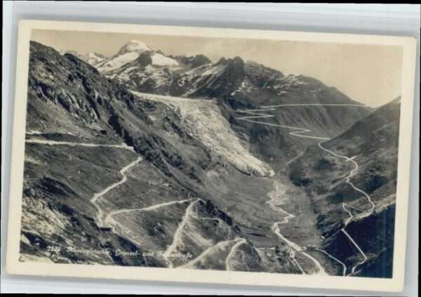 Rhonegletscher Glacier du Rhone Rhonegletscher Grimsel Furkastrasse