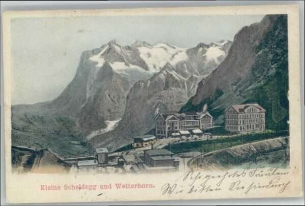 Kleine Scheidegg Interlaken Kleine Scheidegg Wetterhorn