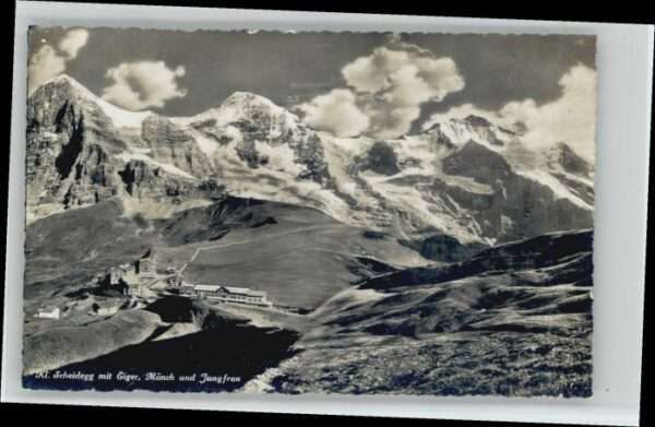 Kleine Scheidegg Interlaken Eiger Mönch Jungfrau