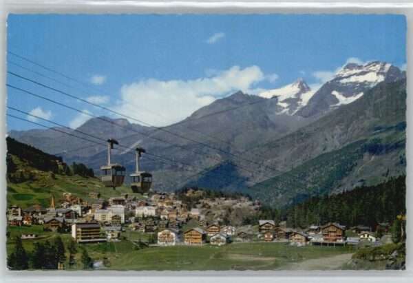Saas-Fee Luftseilbahn Langefluh