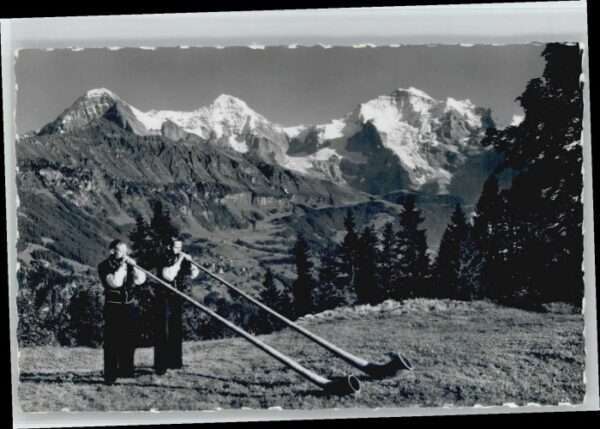 Eiger Grindelwald Eiger Alphornbläser