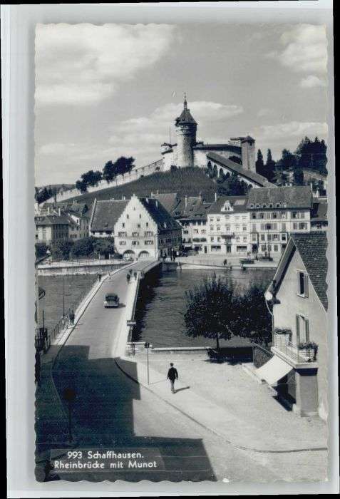Schaffhausen SH Schaffhausen Rheinbrücke