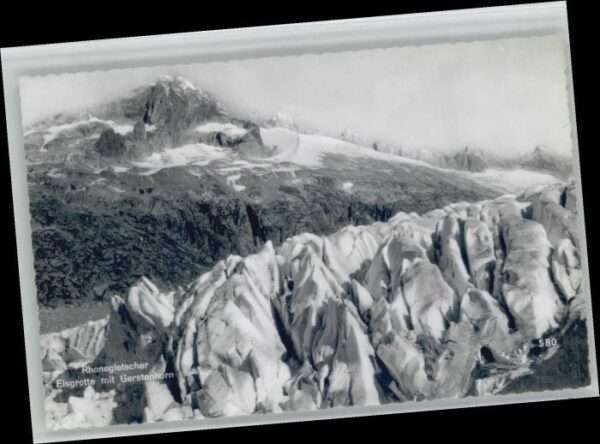 Rhonegletscher Glacier du Rhone Rhonegletscher Eisgrotte Gerstenhorn