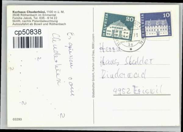 Roethenbach Emmental urhaus Chuderhüsli x – Bild 2