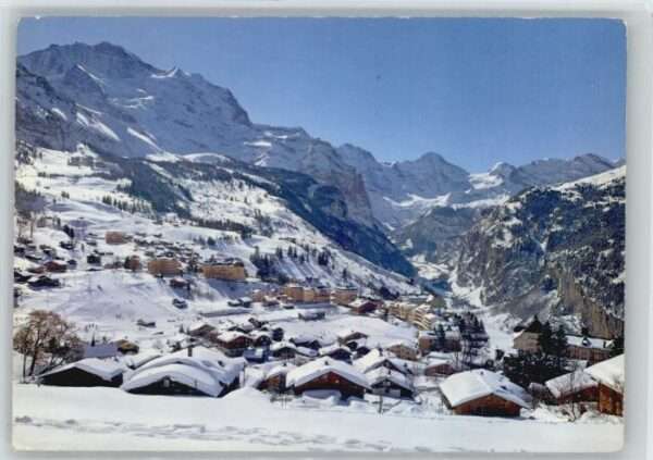 Wengen BE Wengen Jungfrau Breithornkette