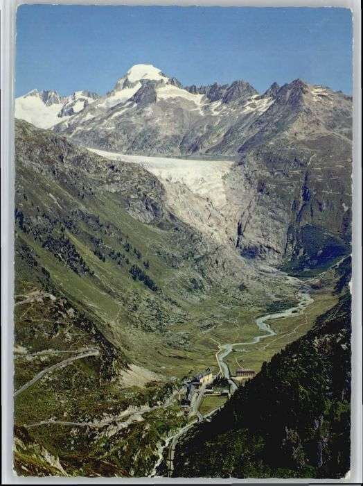 Rhonegletscher Glacier du Rhone Rhonegletscher Galenstock