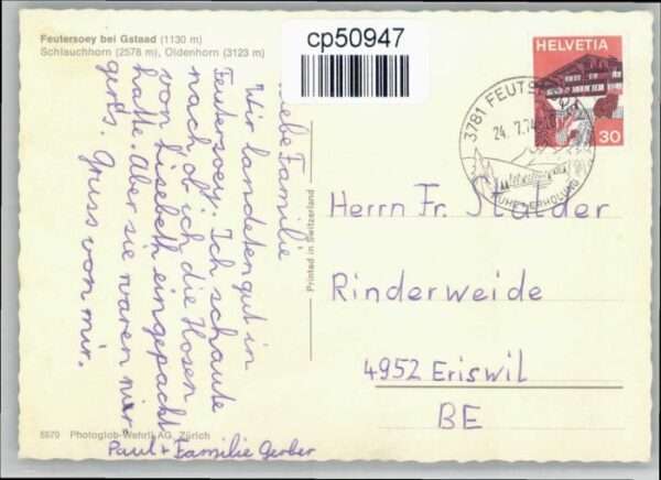 Gstaad Feutersoey – Bild 2
