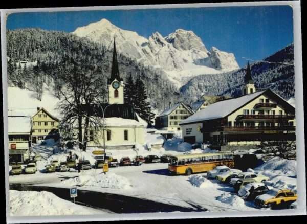 Wildhaus SG Wildhaus Postplatz Schafberg