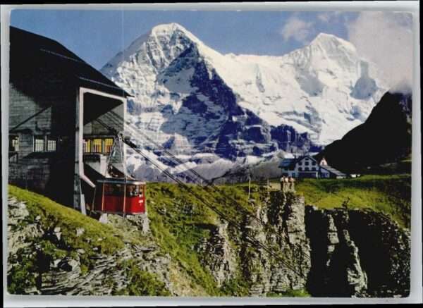 Wengen BE Wengen Männlichen Luftseilbahn Eiger Mö
