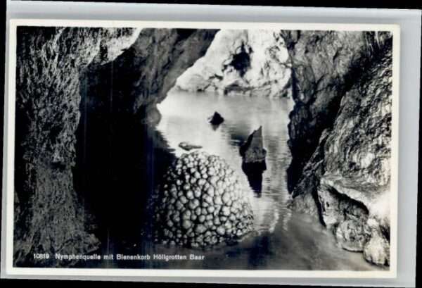 Baar ZG Baar Höllgrotte Bienenkorb Nymphenquell
