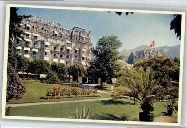 Montreux VD Montreux Palace Hotel