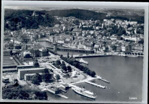 Luzern LU Luzern Fliegeraufnahme