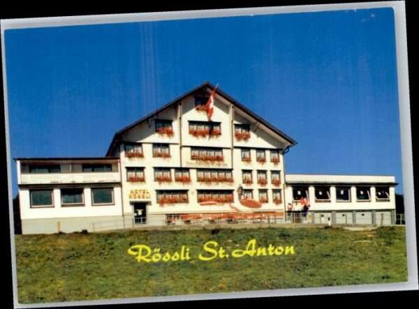 St Anton Oberegg St Anton Hotel Restaurant Rössli