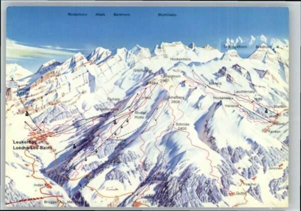 Leukerbad Fliegeraufnahme