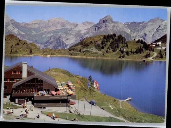 Engelberg OW Engelberg Trübsee Fliegeraufnahme Resta