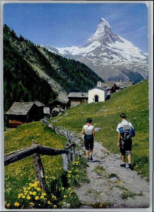 Zermatt VS Zermatt Findeln Matterhorn