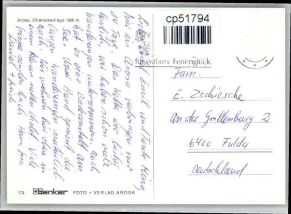 Arosa GR Arosa Oberseeanlage – Bild 2