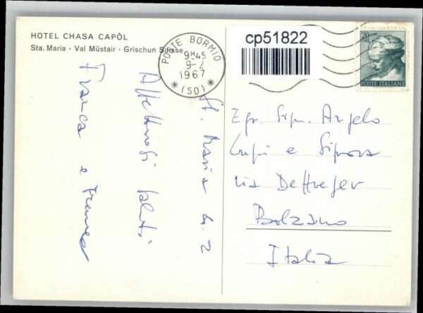 Muestair otel Chasa Capol – Bild 2