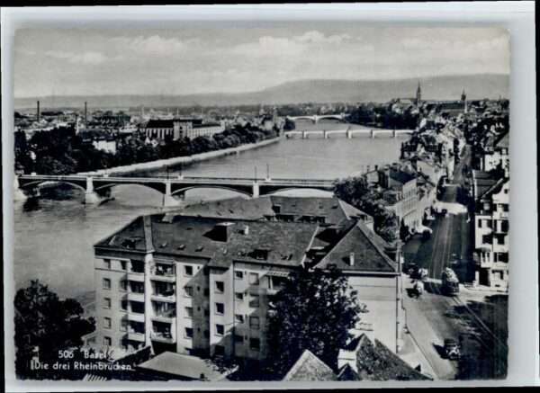 Basel BS Basel Rheinbrücke