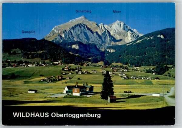 Wildhaus SG Wildhaus Gamplüt Schafberg Moor