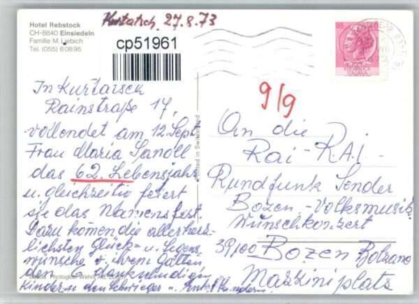 Einsiedeln SZ Einsiedeln Hotel Rebstock – Bild 2