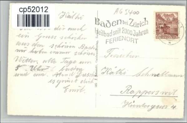 Baden AG Baden Volksheilbad Freihof – Bild 2