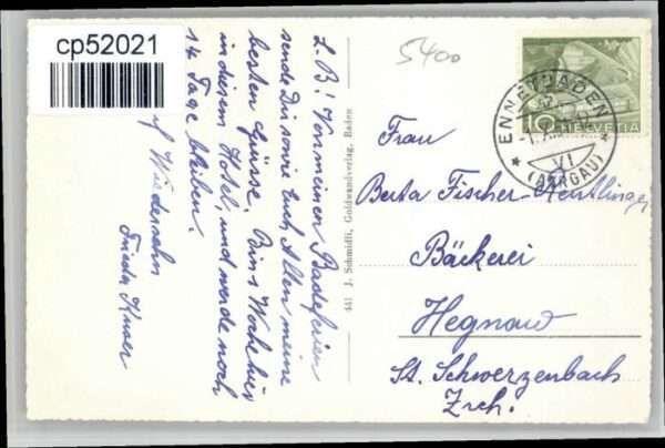 Baden AG Baden Hotel Schwanen – Bild 2