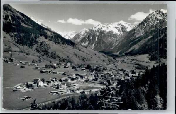 Klosters GR Klosters Silvrettagruppe