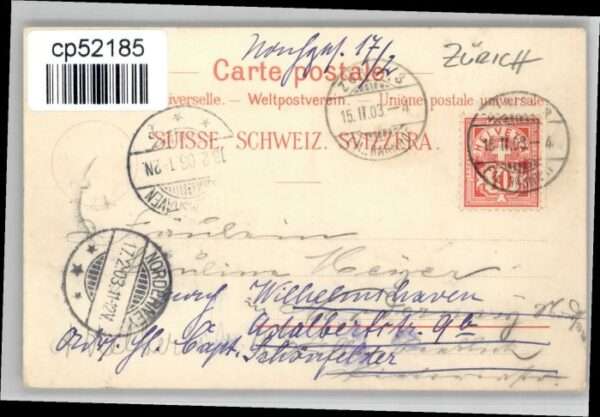 Zuerich Handschriftlich] – Bild 2
