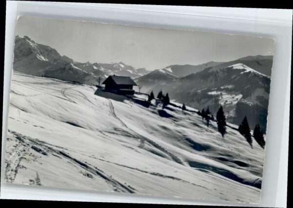 Achseten [Stempelabschalg] Skihütte Metschalp