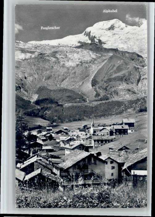 Saas-Fee Alphubel Feegletscher