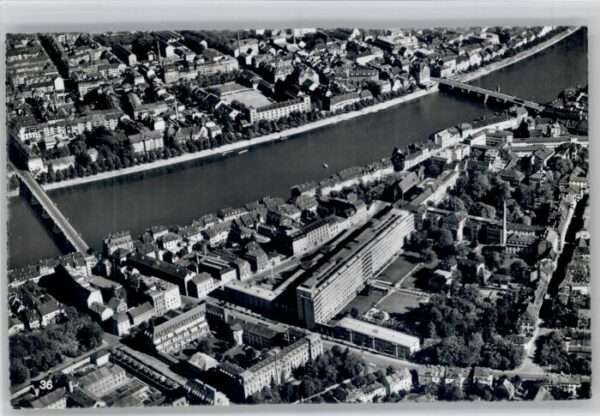 Basel BS Basel Fliegeraufnahme