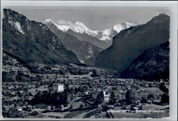 Wilderswil Eiger Mönch Jungfrau
