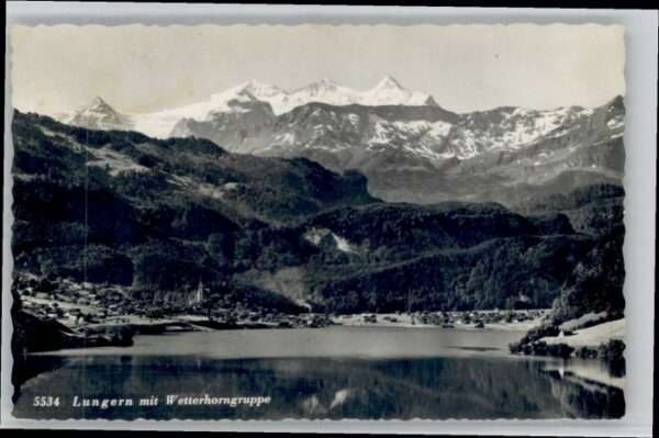 Lungern Wetterhorngruppe