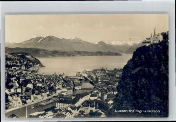 Luzern LU Luzern Rigi Gütsch