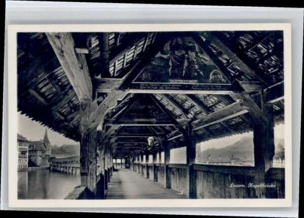 Luzern LU Luzern Kapellbrücke