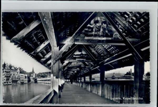 Luzern LU Luzern Kapellbrücke
