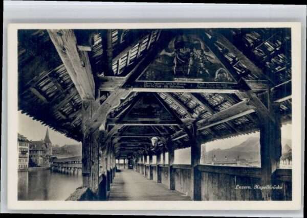 Luzern LU Luzern Kapellbrücke
