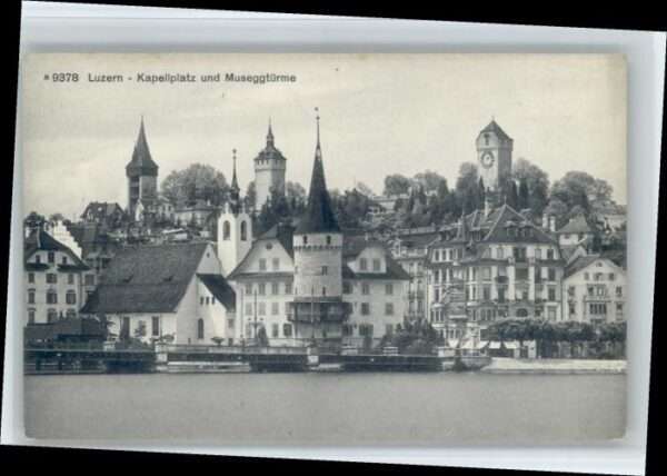 Luzern LU Luzern Kapellplatz Museggtürme