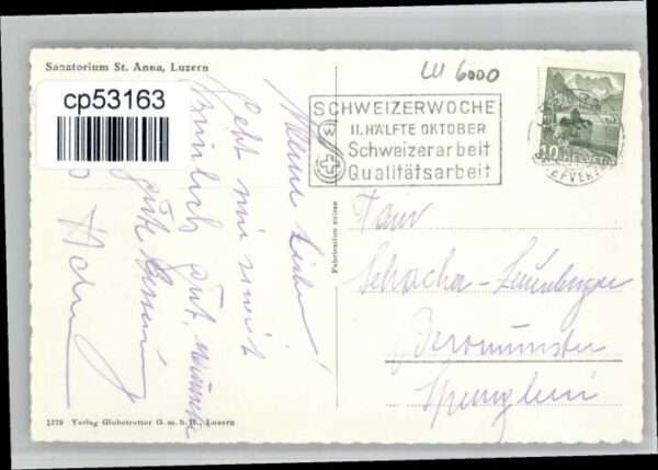 Luzern LU Luzern Sanatorium St Anna – Bild 2