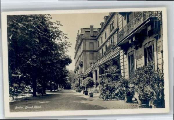 Baden AG Baden Grand Hotel