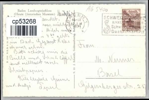 Baden AG Baden Landvogteischloss – Bild 2