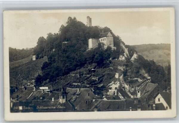 Baden AG Baden Schloss Ruine Stein