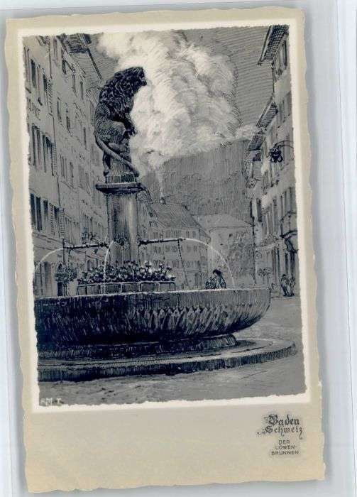 Baden AG Baden Löwenbrunnen