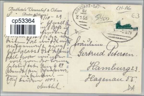 Baden AG Baden Hotel Verenahof Ochsen – Bild 2