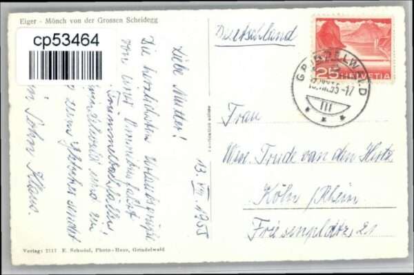 Grosse Scheidegg Eiger Mönch – Bild 2