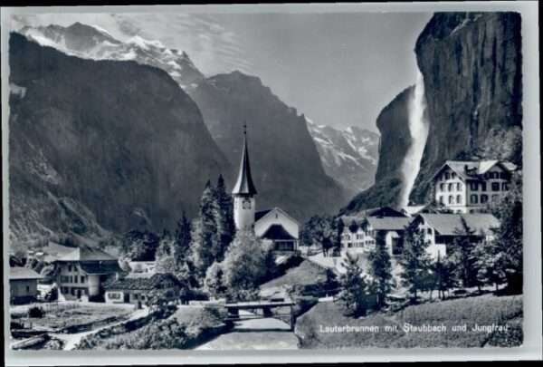 Lauterbrunnen BE Lauterbrunnen Staubbach Jungfrau