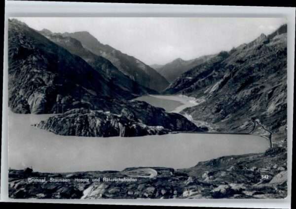 Grimsel Pass Grimsel Hospiz Räterichsboden
