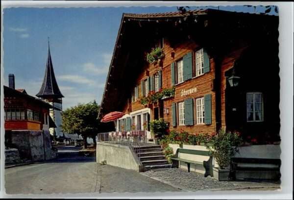 Aeschi Spiez Gasthof Sternen